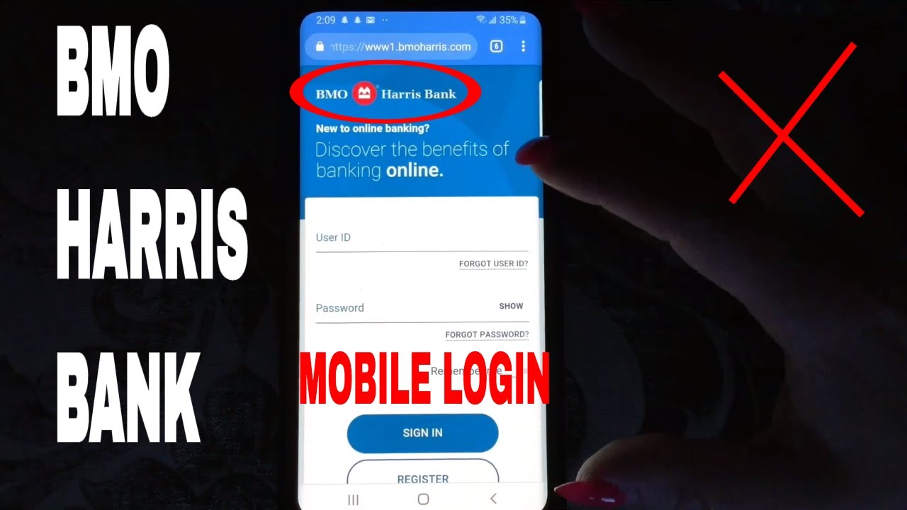 Bmo Harris Bank Register Login Find Password Youtube