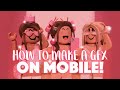 how to make a GFX on MOBILE! (for beginners!) || mxddsie ♡