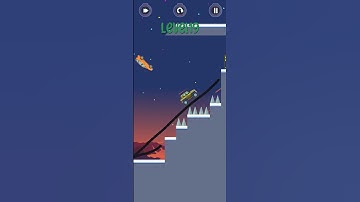 Draw bridge game, save the car by drawing lines and help to reach destination