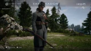 Battlefield 1 New Gewehr M.95 legendary skin &quot;EDELWEISS&quot;