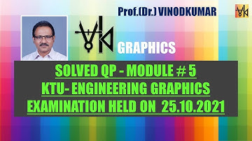 Solved KTU Exam QP_ Module 5_ held on 25.10.2021 by Prof.Vinodkumar