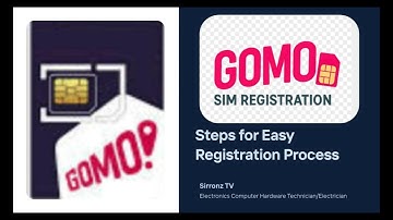 GOMO SIM CARD REGISTRATION SIMPLE STEPS