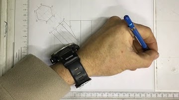 Interpenetrations and developments of a hexagonal to square pipe
