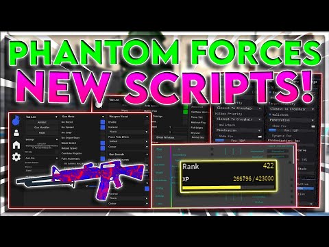 [NEW] Phantom Forces Script GUI / Hack | Legit Aimbot | Rage Mode + Unlock Skins | *PASTEBIN 2022*