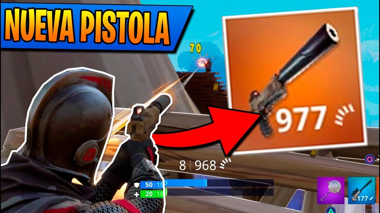 playstation 3 *NUEVA* PISTOLA LEGENDARIA con SILENCIADOR | FORTNITE: Battle Royale