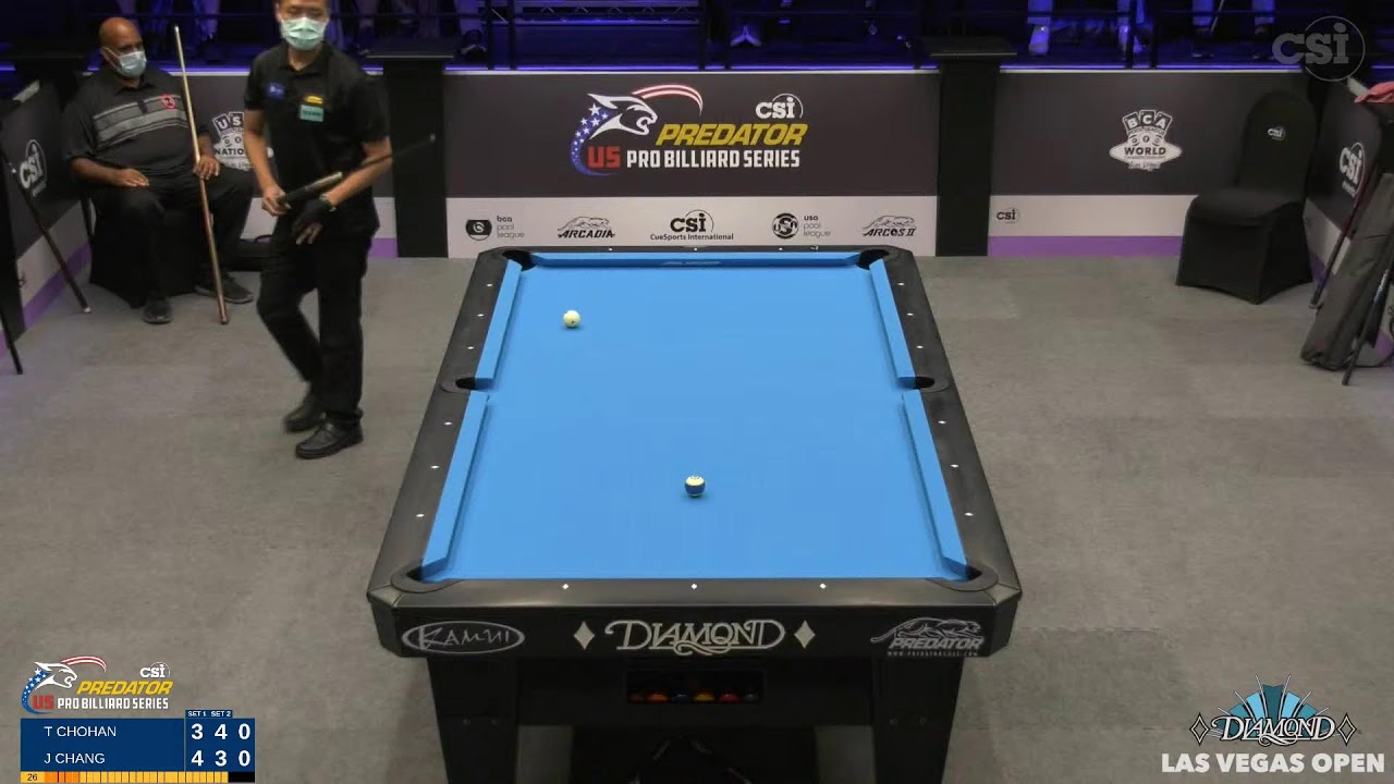 2021 Diamond Las Vegas Open Tony Chohan vs Jung-Lin Chang