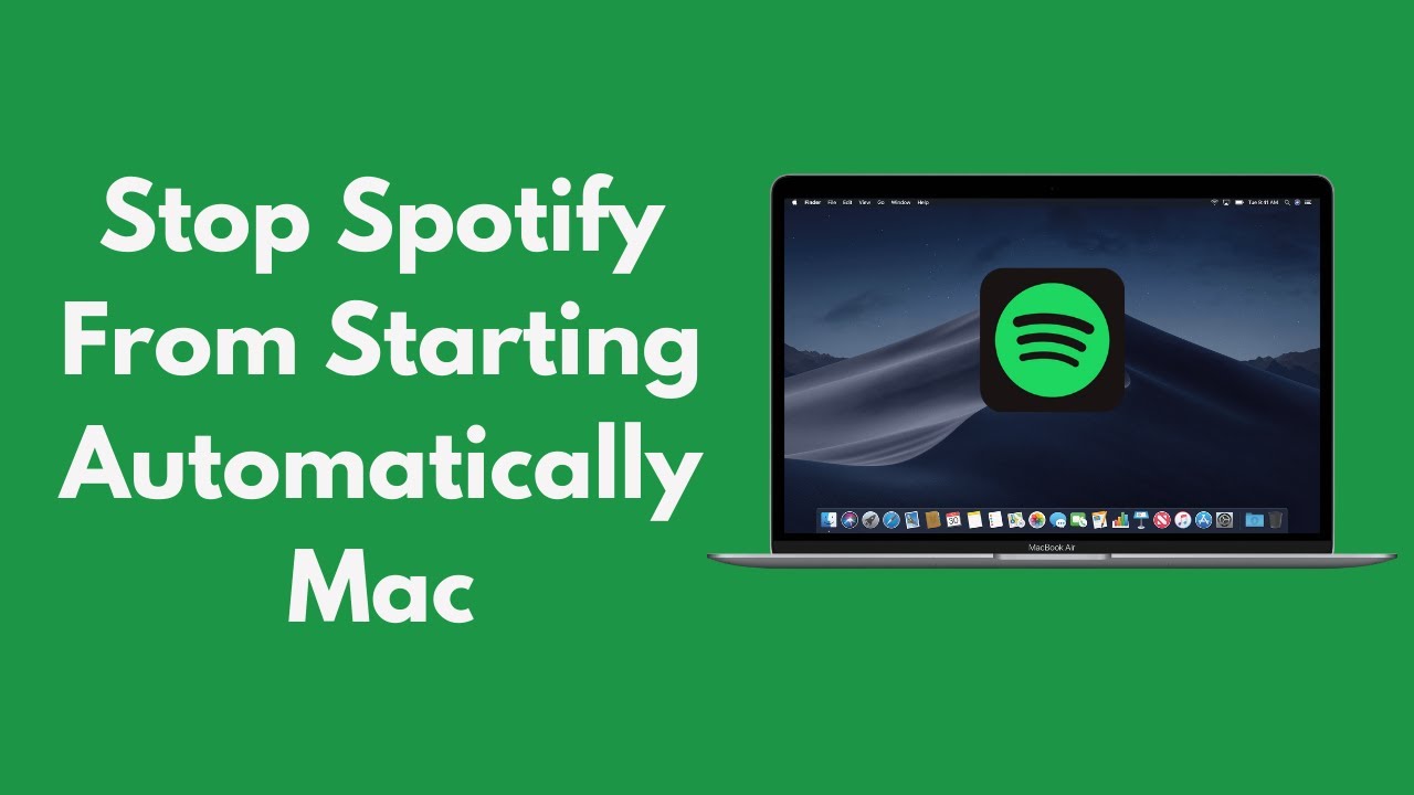 How to Stop Spotify from Opening on Startup