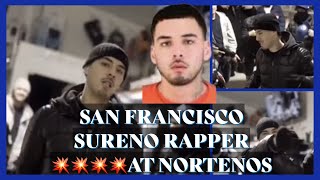 SAN FRANCISCO SURENO 💥💥AT NORTENOS IN MISSION DISTRICT #new #viral #trending #crimestory #559