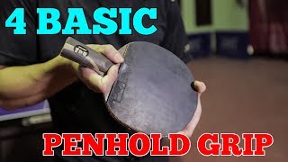 4 BASIC PENHOLD GRIP | MLFM Table Tennis Tutorial