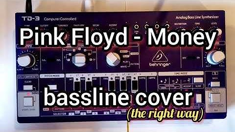 Money, Bassline Programming #sequencer #tutorial #behringer #td3 #303