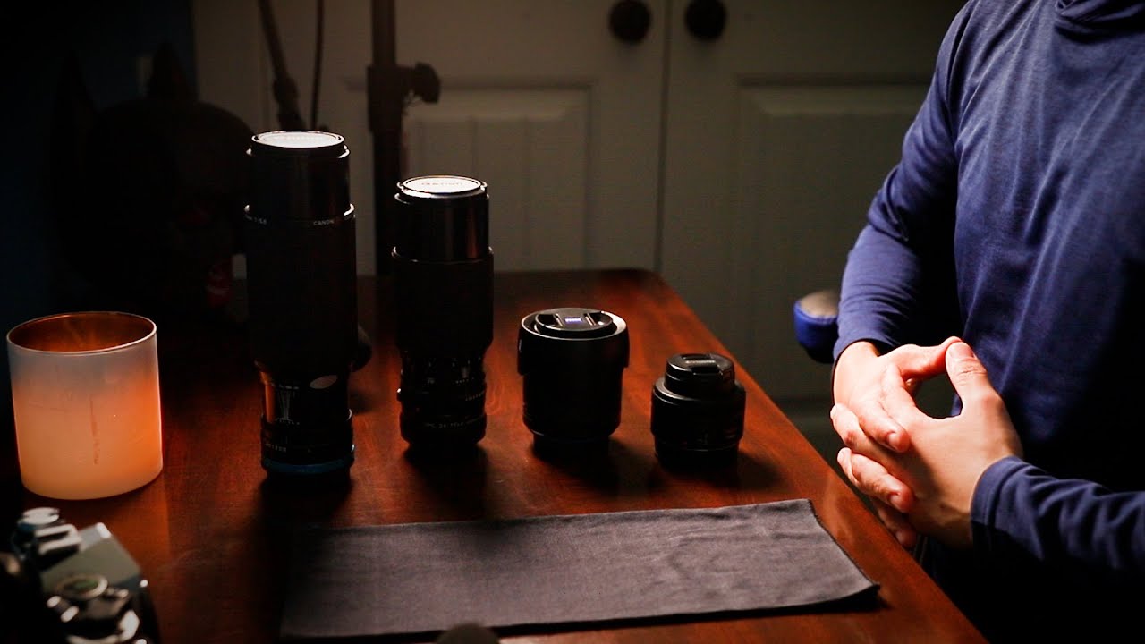 ASMR Lets Clean Some Canon Lenses  📷