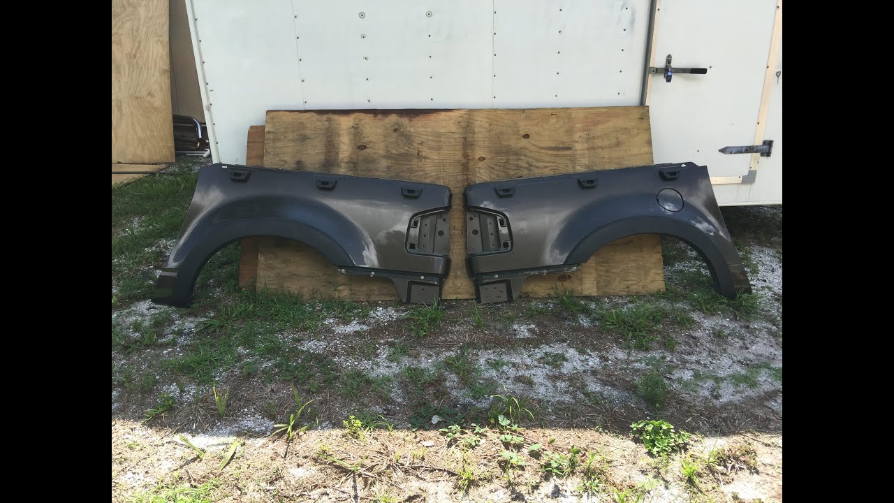 2007 to 2010 Ford Sport Trac Bed Sides - YouTube