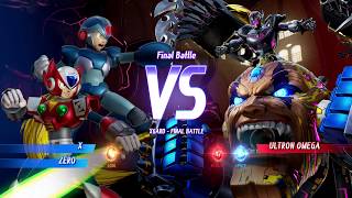 Marvel vs. Capcom: Infinite  X & Zero Arcade Mode