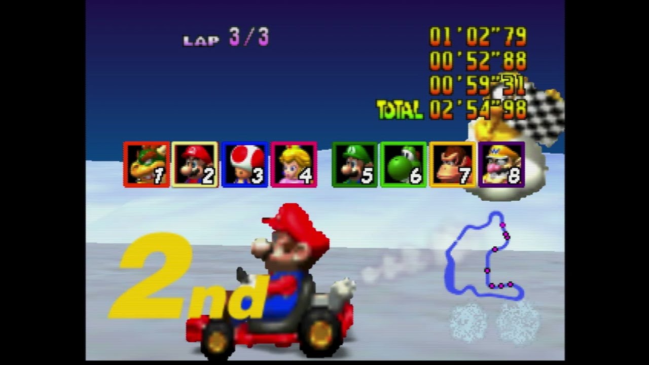 Super Mario Kart 64 completa 25 anos - GAMECOIN