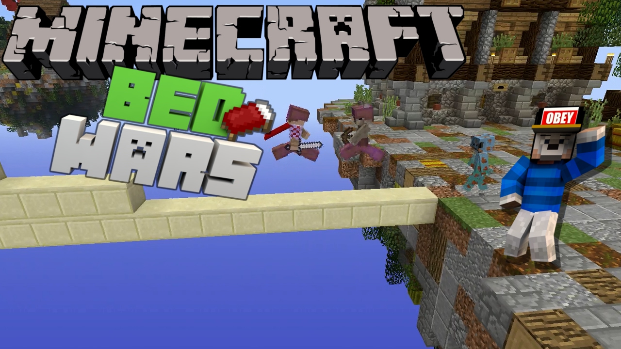 Minecraft Bedwars PS4 / PS3 - 4 VS 4 Spannung bis zum ende - YouTube