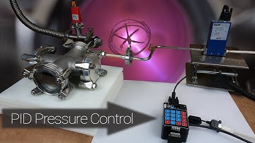Automated pressure control system for fusor