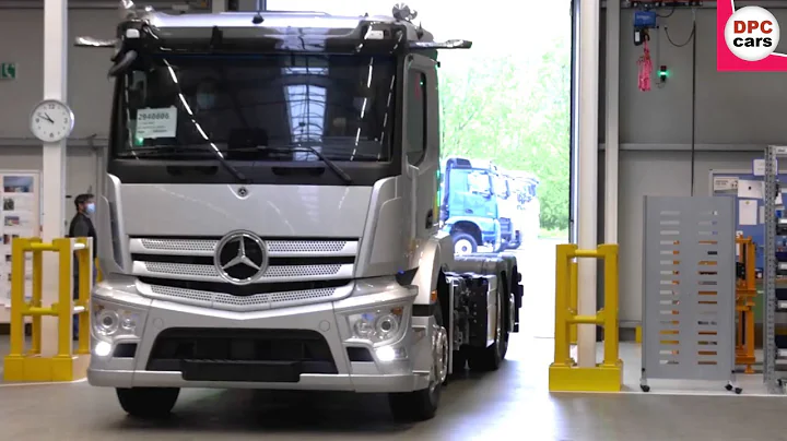 New 2022 Mercedes eActros Electric Truck Production