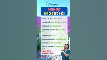 8 mẹo vặt tốt cho sức khỏe #duocsily #dsly #chamsocsuckhoe