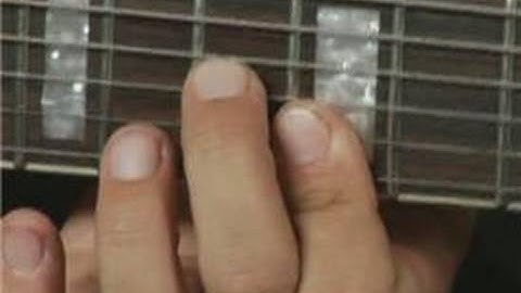 1st Inversion of Db Major Guitar Chord on the Top Strings : Guitar Chord Dictionary 20