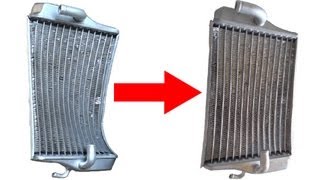 Very Simple Way To Repair Bent Radiator