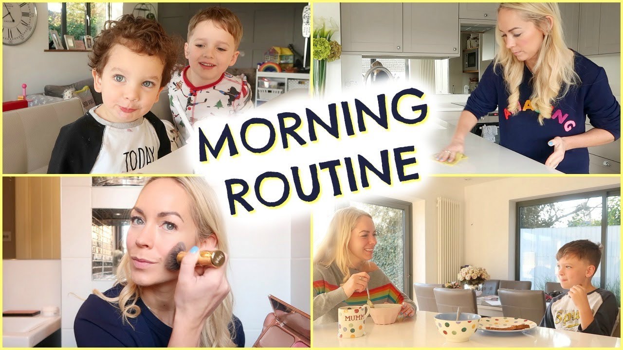MORNING ROUTINE OF A MUM / MOM | AD | EMILY NORRIS - YouTube