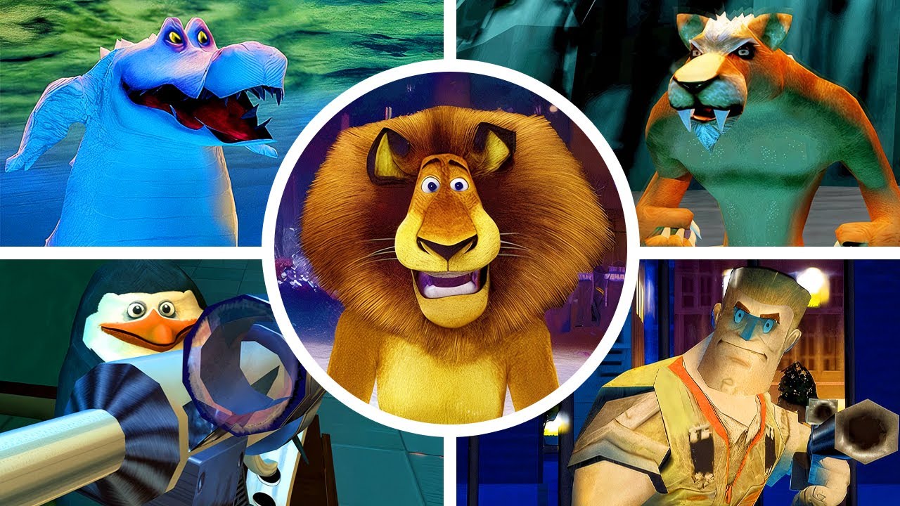 Madagascar - All Bosses & Ending