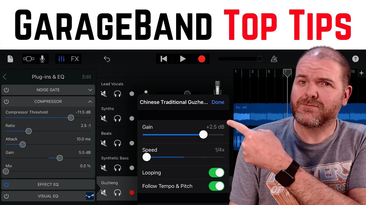 5 BEST GarageBand iOS tips for iPadiPhone