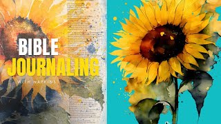 Using napkins in your bible. You have to try this! Just stunning