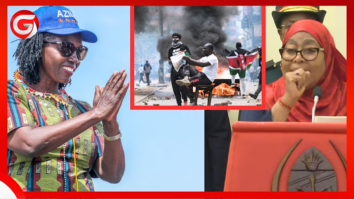RAIS SAMIA AWAJIBU TENA WACHOCHEZI wa KENYA - "WATAPITA WIZARANI KUVURUGA - MKALINDE TAIFA"...
