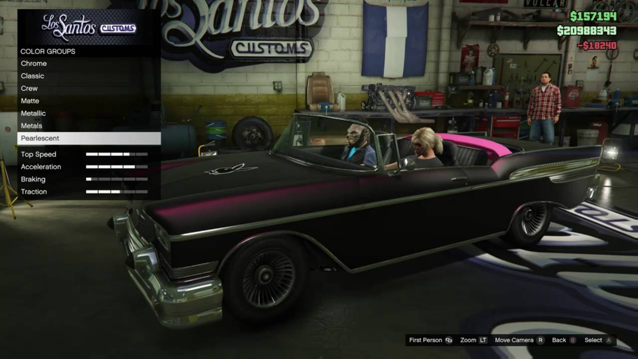 GTA V Online Car Paint Trick YouTube