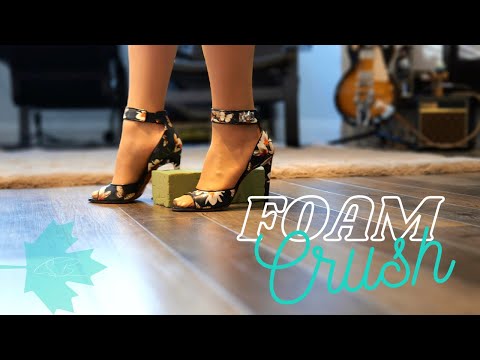 Givenchy Sandals vs. Floral Foam (feat. nylons)