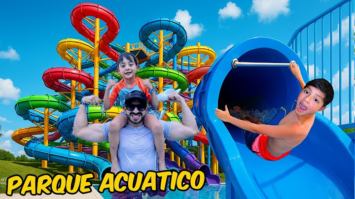 WE SPENT 24 HOURS IN A WATER PARK | Family Play