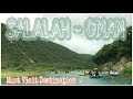 Salalah Oman. Road trip from Dubai to Salalah. Best tourist attractions in Salalah. August 2018.