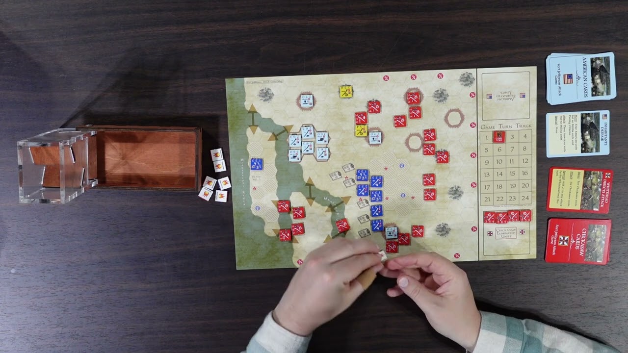 Playthrough Video: Fort Jefferson Attack Game from The Historical Game  Company, LLC – The Players' Aid