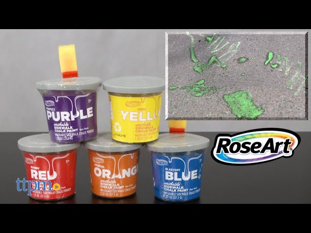 Make Big Art with Your Kids with RoseArt Washable Sidewalk Chalk