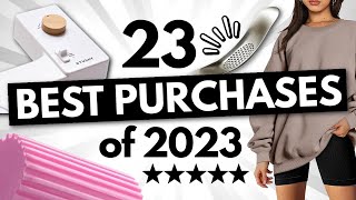 My 23 BEST Purchases of 2023! *you NEED these*