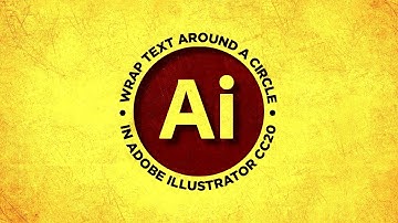 Wrap Text Around a Circle in Illustrator | Illustrator Tutorial // Text-Wrap around a circular path