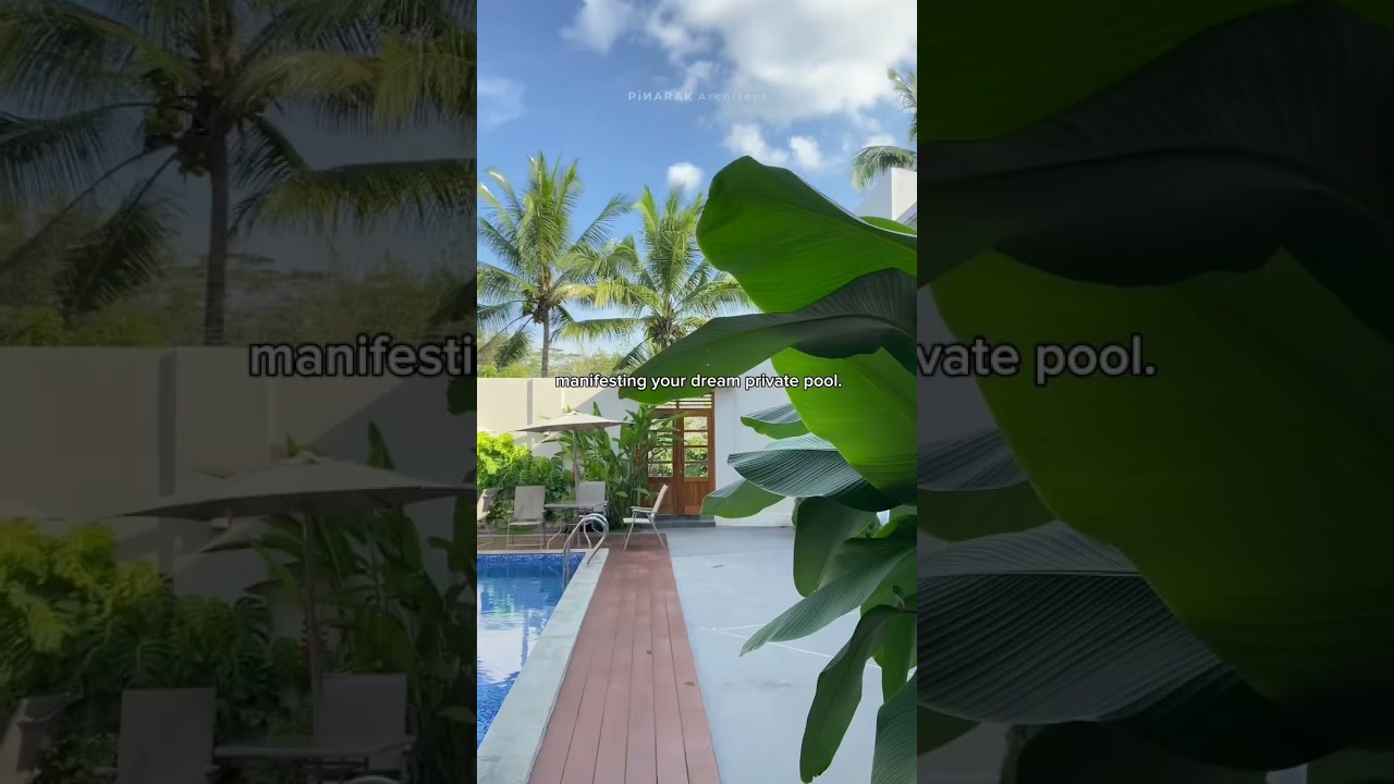 Private pool at Bhumi Nawasena