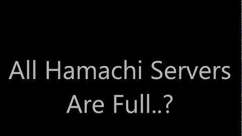 Command & Conquer Generals Zero Hour Unlimited Hamachi Servers - FIXED by SeasonGuide