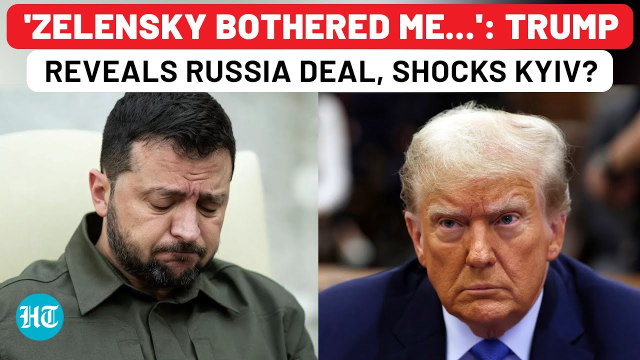 Trump Reveals Russia Deal Ahead Of Putin Meet, Shocks Ukraine, Says Zelensky 'Bothered' Him| Alaska Trump Reveals Russia Deal Ahead Of Putin Meet, Shocks Ukraine, Says Zelensky 'Bothered' Him| Alaska