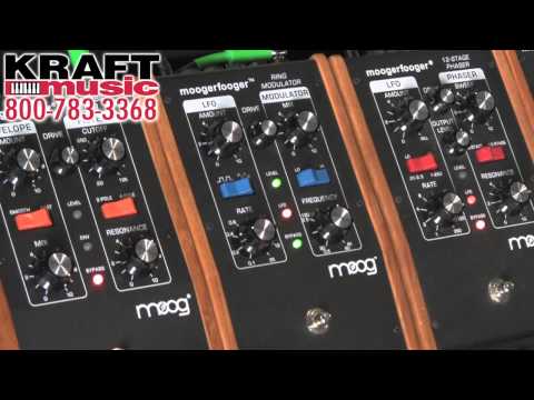 Kraft Music - Moog Moogerfooger MF-102 Ring Modulator Demo with Jake Widgeon
