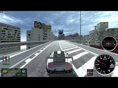 【Unity】[PORSCHE911GT2RS] ShutoExepressWay C1