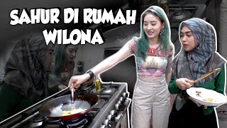 WILONA MASAKIN SAHUR UNTUK RICIS.. Rusuh Banget..!