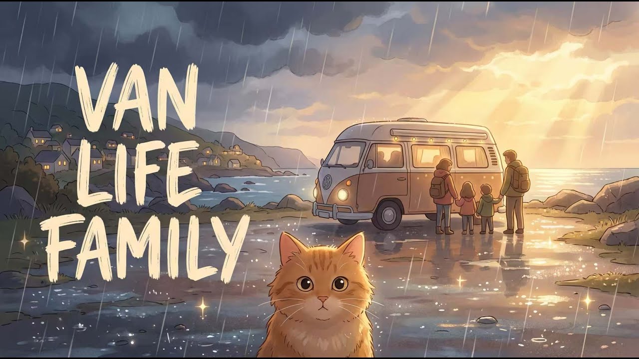 From Rain to Sunshine | A Cozy Family Van Life Story