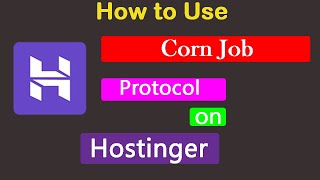 how to use corn job on hostinger 2020 || hostinger par corn job ka use kaise karte hai.