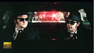 The Blues Brothers (1980)  Sam and Dave / Getting Pulled Over Scene. Enhanced 1080p