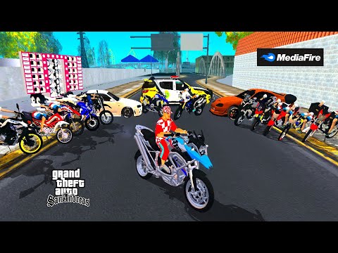 SAIU! MEU GTA MOTOVLOG 2022REALISTA COM QUADRA DO GRAU, FAVELA, OFICINA,  PEGANDO E TODOS OS ANDROID! 