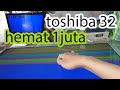 Download Lagu TV LED Bergaris Setengah gambar normal II TOSHIBA 32 LED II Tanpa ganti LAYAR