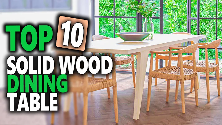 Best Solid Wood Dining Table | Top 10 Solid Wood Dining Tables For Every Space