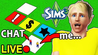 SIMS Board Game YOU v.s. ME ROUND 2!!  LIVE!! 5/28/24